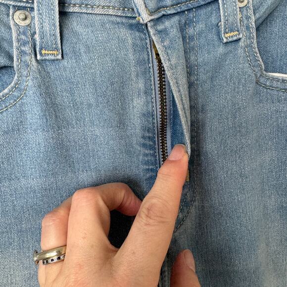 Levi's 726 Flare Light Wash Jeans Size 28 - Picture 4 of 14